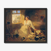 Wounded Cuirassier in a Hayloft by Johann Friedrich Treml - thumbnail_1_bf_673cdd825e0c5e198f5ec6dd